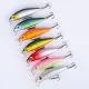 Crankbait Minnow hundimiento para trucha de arroyo con ojo 3D