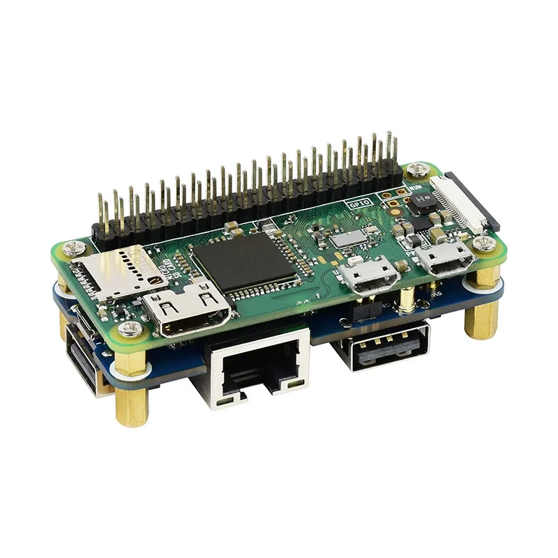 Adaptador Ethernet USB Hub HAT RJ45 para Raspberry Pi Zero - imagen 2