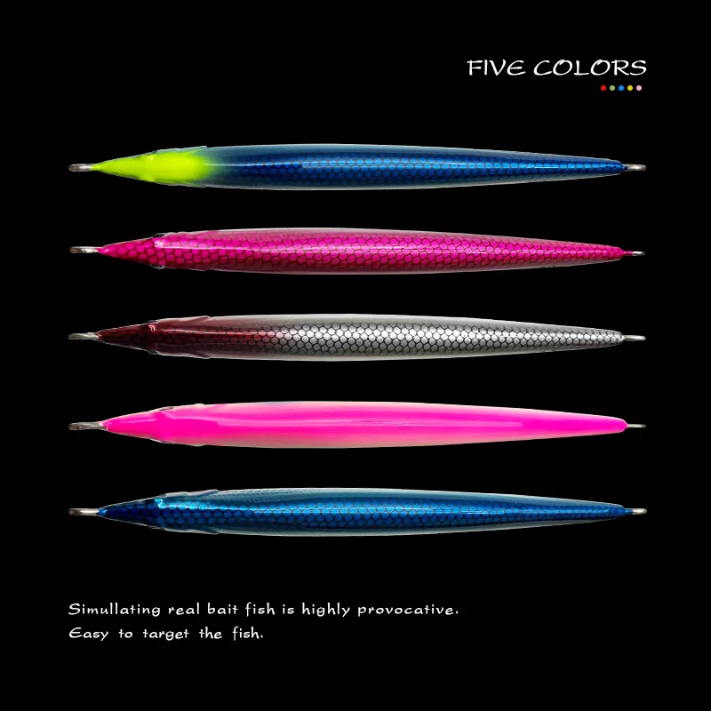 Señuelo Jig Metal UV – 60 a 120g para jigging desde barco - imagen 5