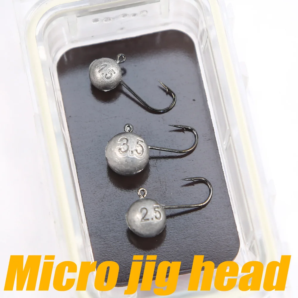 Peak Micro Jig Head – Mini anzuelos para vinilo pesca en hielo - imagen 4
