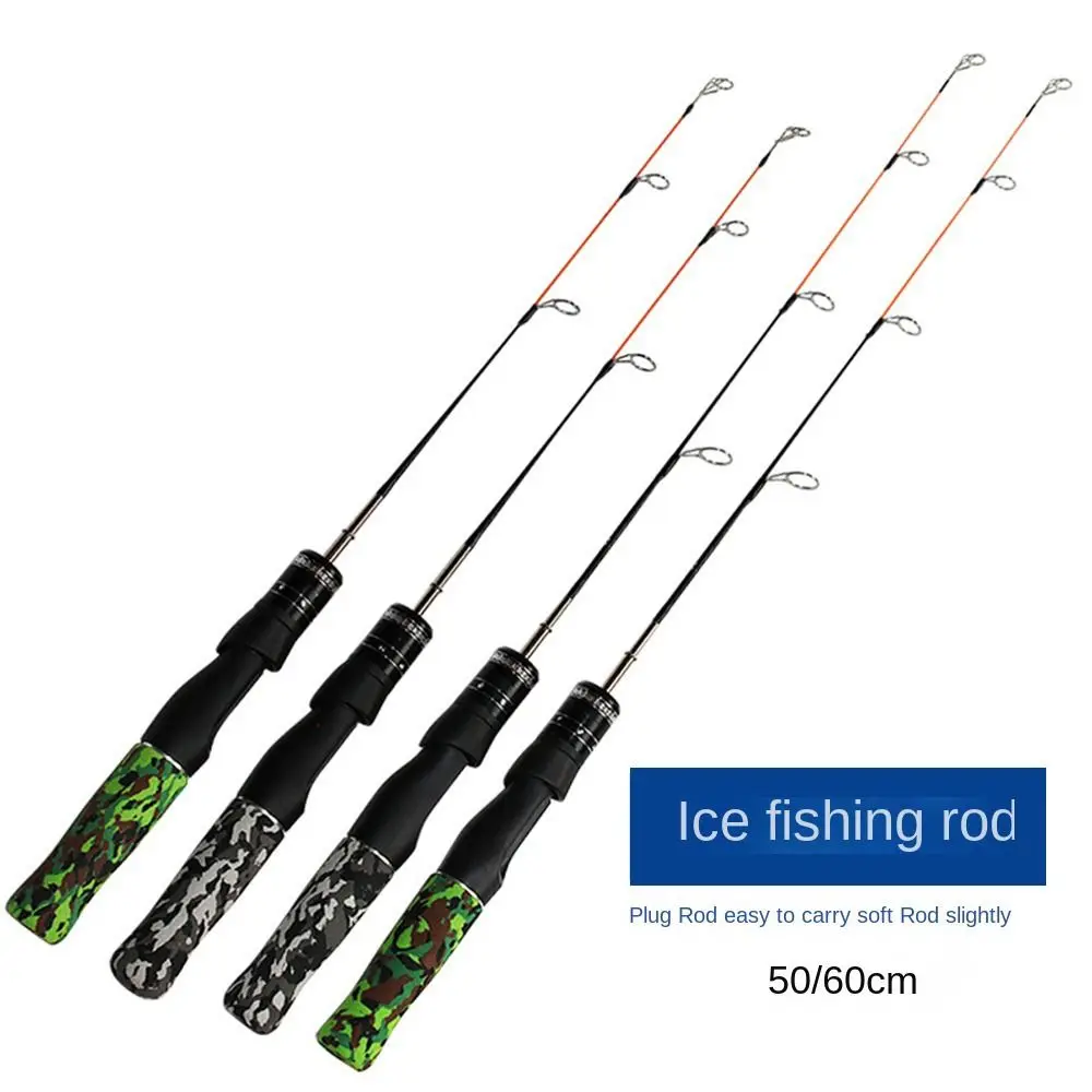 Cañas de hielo retráctiles de carbono para pesca invernal - imagen 2