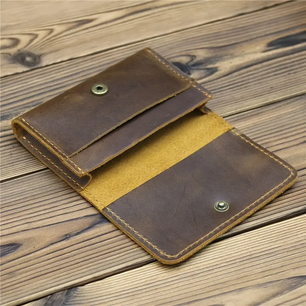 Tarjetero de cuero minimalista con ranura para varias tarjetas - imagen 5