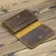 Tarjetero de cuero minimalista con ranura para varias tarjetas - imagen 5