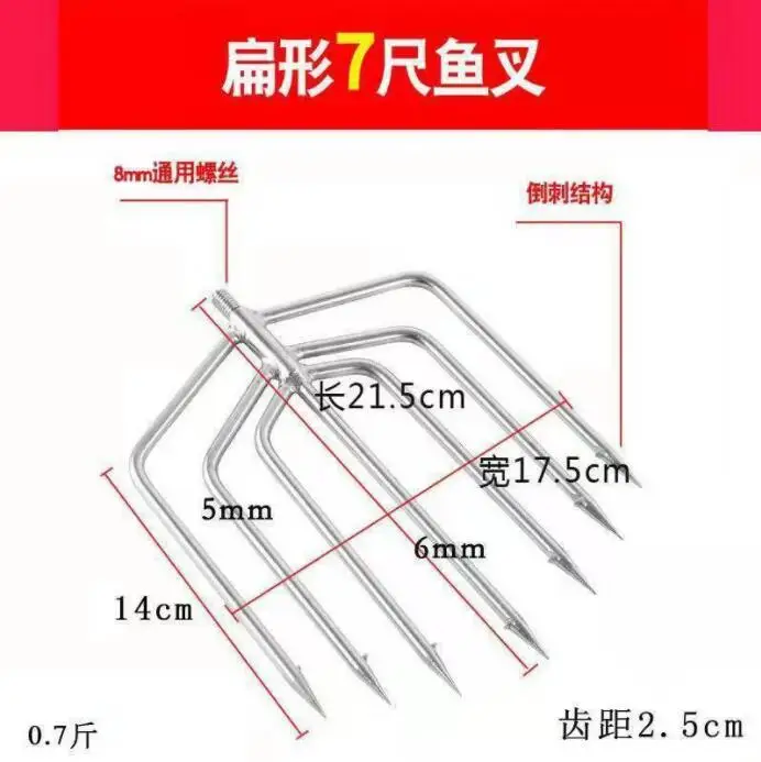 Cabezas planas de acero inoxidable para pesca