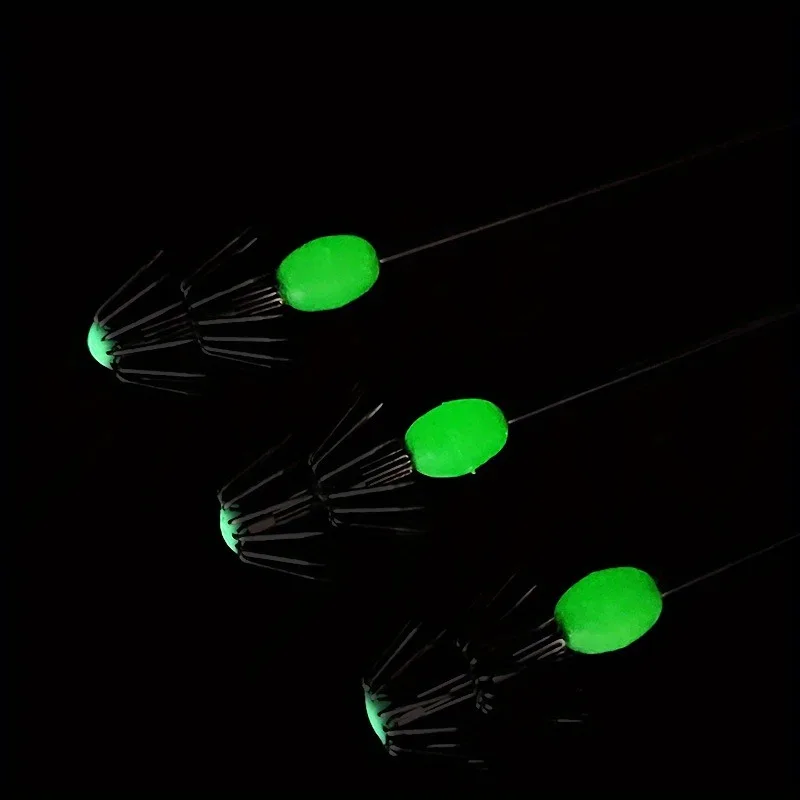 Ackibbik Anzuelos Luminosos para Calamar – Acero Inoxidable - imagen 5