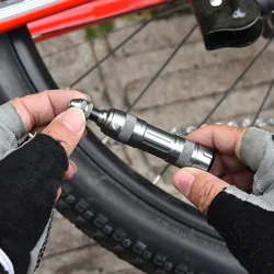 Kit reparación neumáticos de bicicleta con parches y tiras de goma