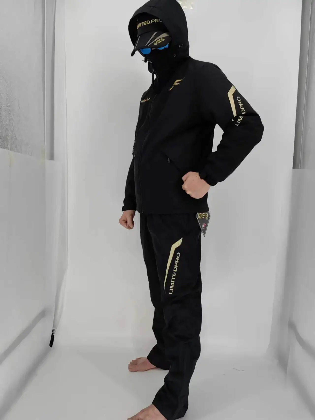 Ropa de pesca impermeable polar grueso – Chaqueta y pantalón - imagen 4