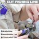 Cortador de línea Booms Fishing mini para pesca de acero inoxidable - imagen 4
