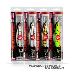 Wobbler magnético Bearking Z110 para lubina