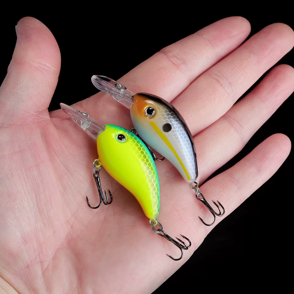 Walk Fish Mini Crankbait – Señuelo flotante topwater para lucio - imagen 3