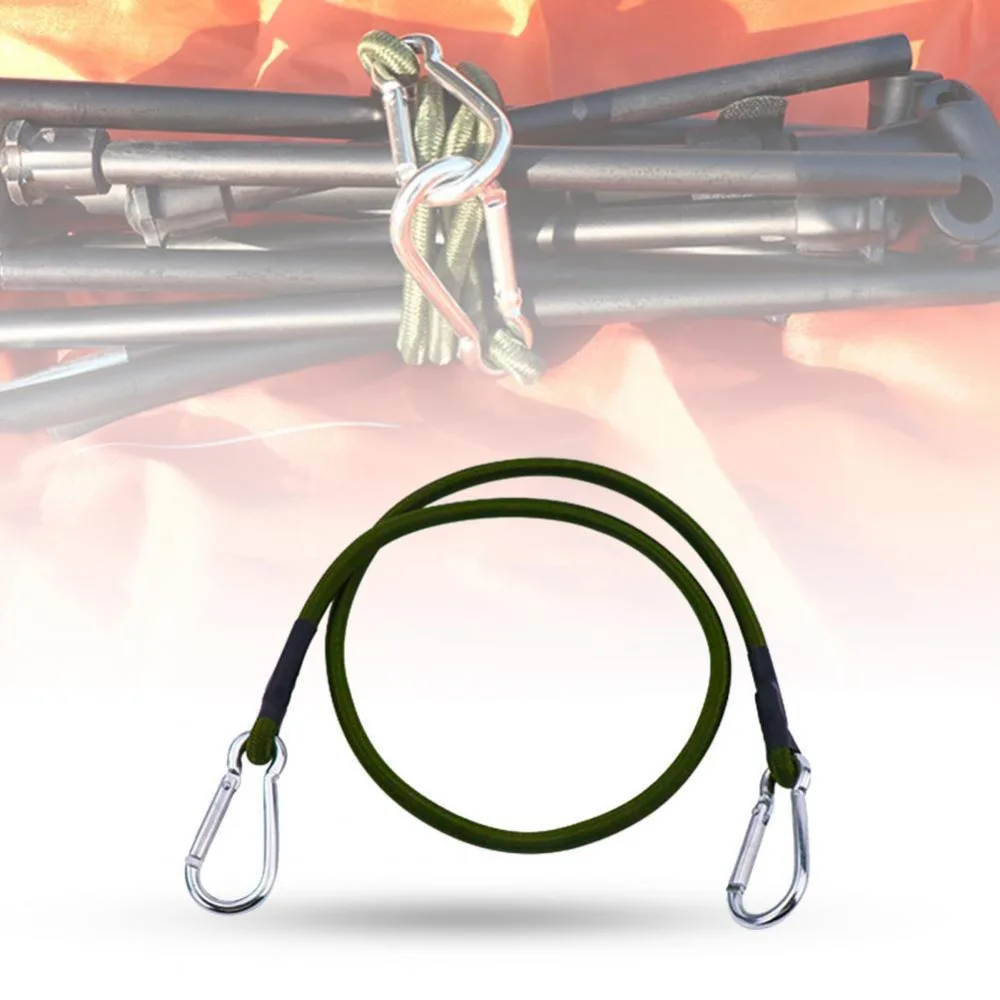 Cuerda elástica con mosquetón para amarre de equipaje exterior - imagen 5