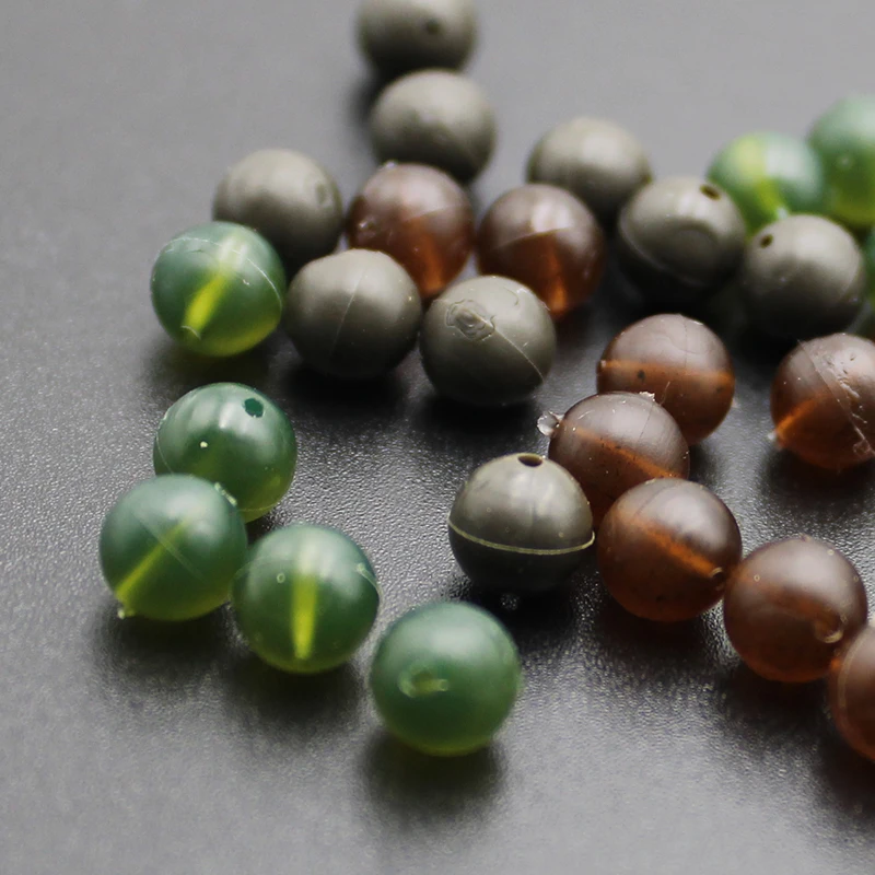 Cuentas de goma Chod 5,5mm aparejo helicóptero cabello