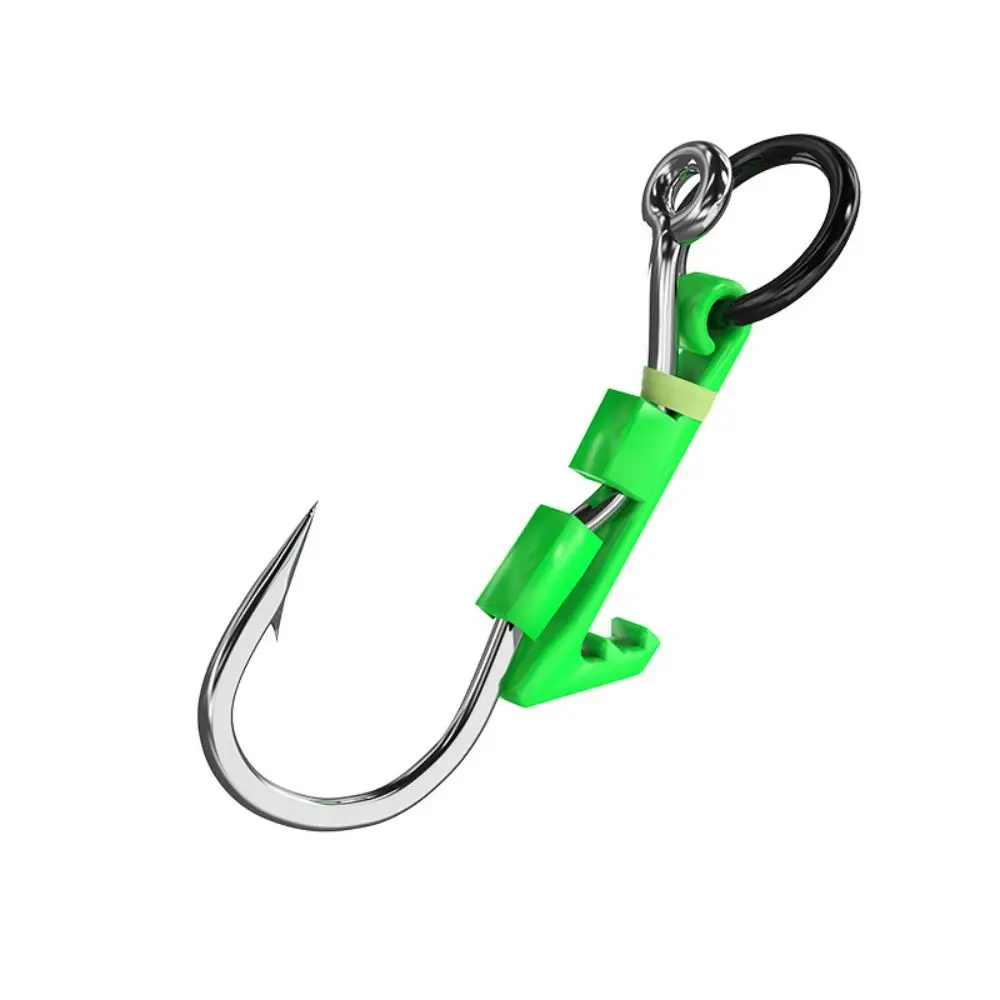 Anzuelos luminosos acero inoxidable anti-enredos para camarón vivo - imagen 3