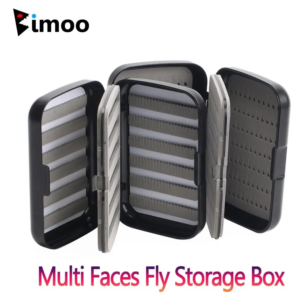Bimoo Caja múltiple para moscas húmedas y secas – Trucha