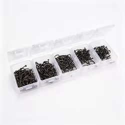 Hirisi Anzuelos para carpa de acero inoxidable recubiertos