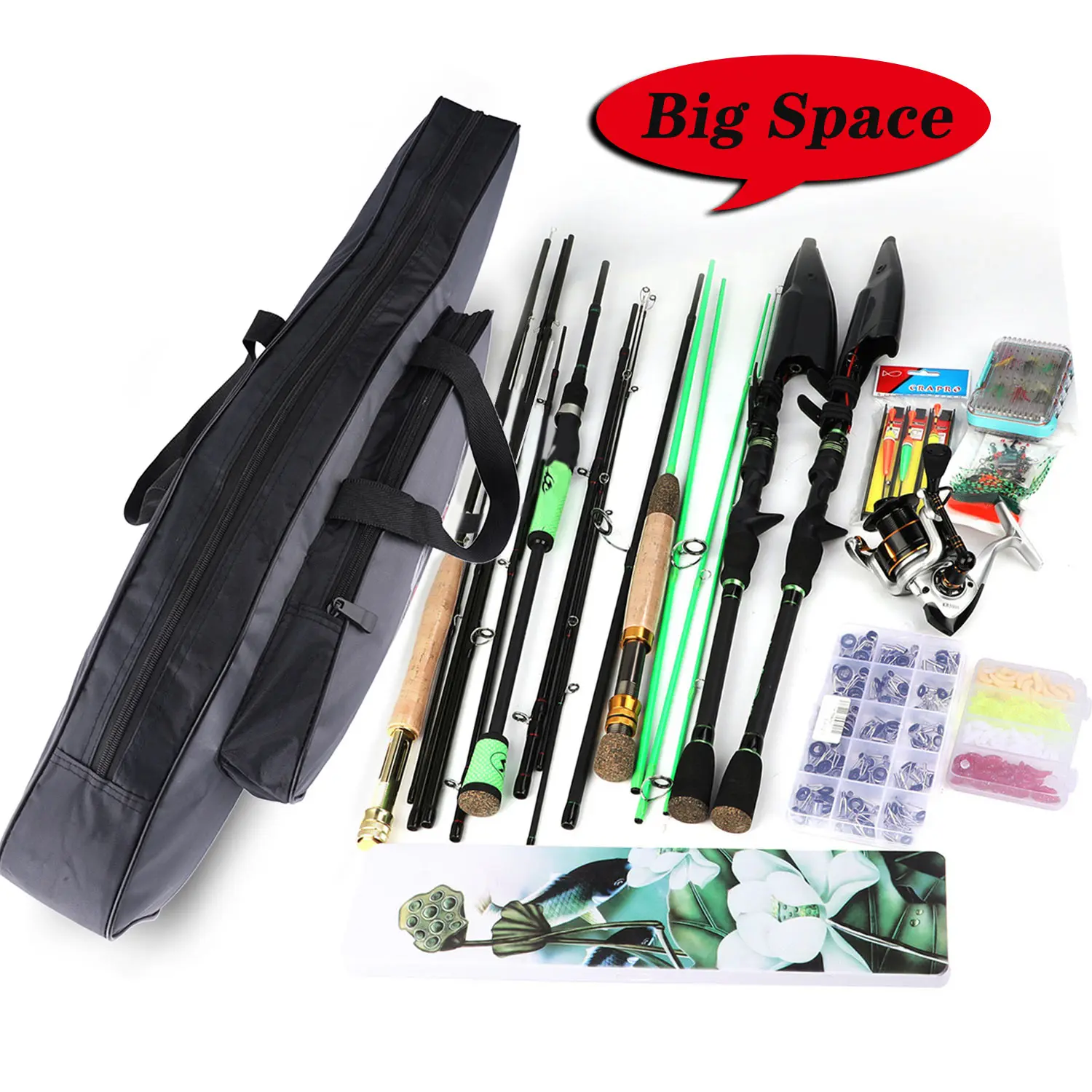 Portacañas Sougayilang – Bolsa acolchada para transporte exterior - imagen 4