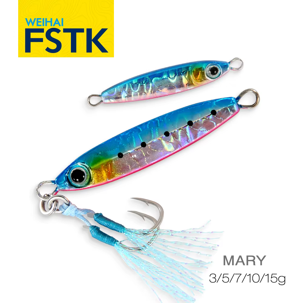 Micro Cuchara Jigging para Pesca de Fondo