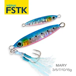 Micro Cuchara Jigging para Pesca de Fondo