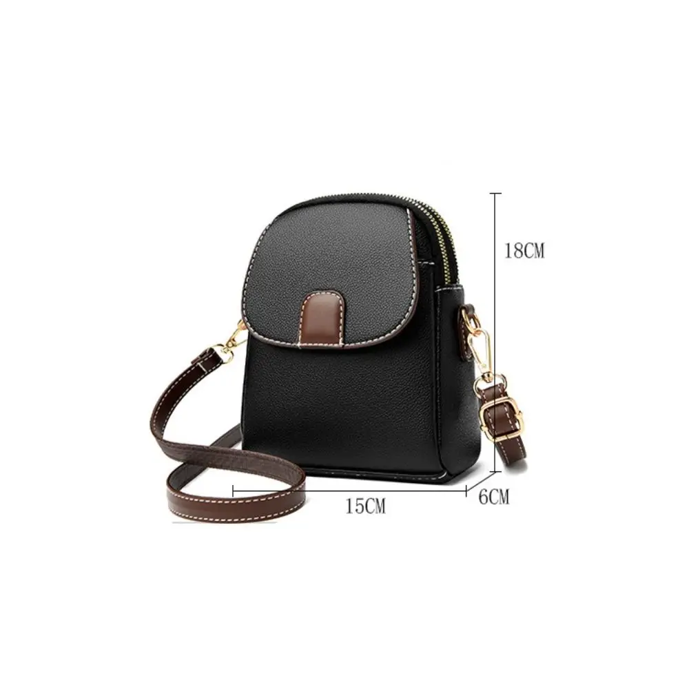Bolso de hombro de cuero cuadrado para mujer – mini bandolera - imagen 3