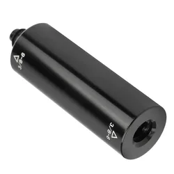 Extensor de taco de billar de aluminio para eje intermedio