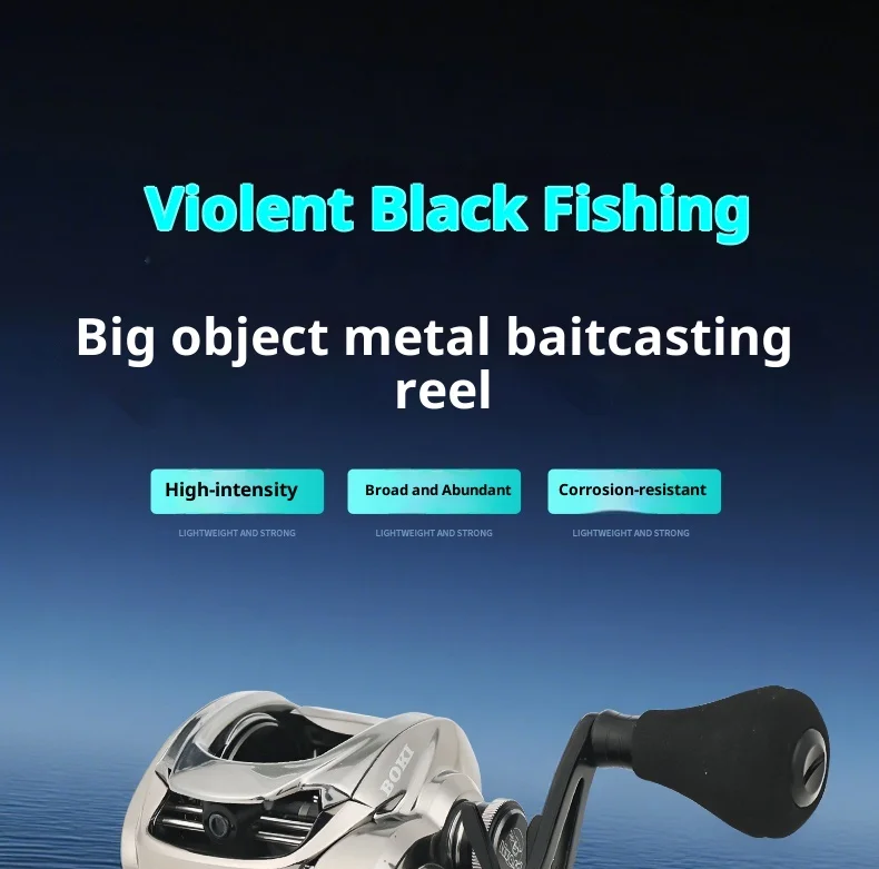 Carrete de pesca baitcast Lizard Crit PRO