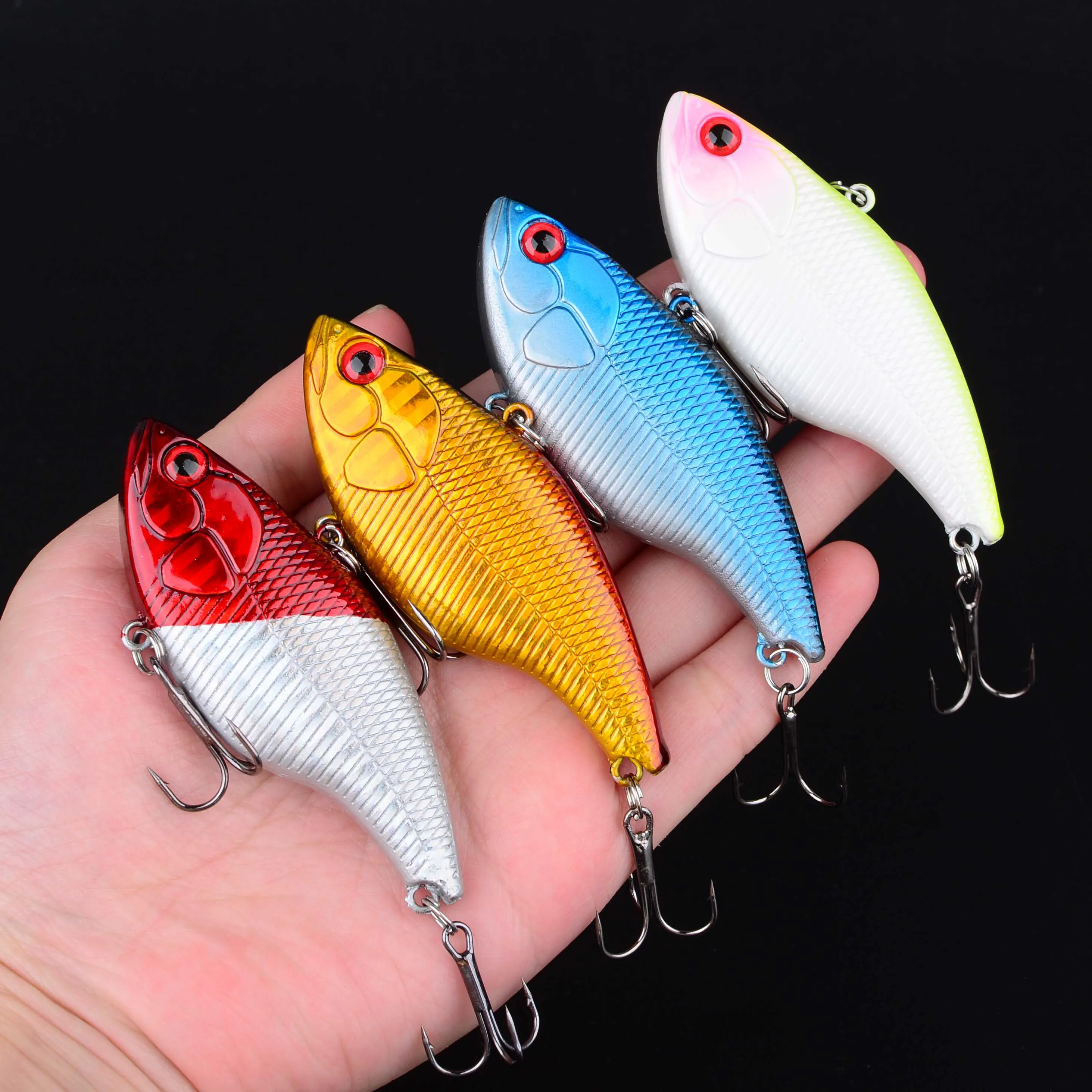 Anzuelos triples del crankbait