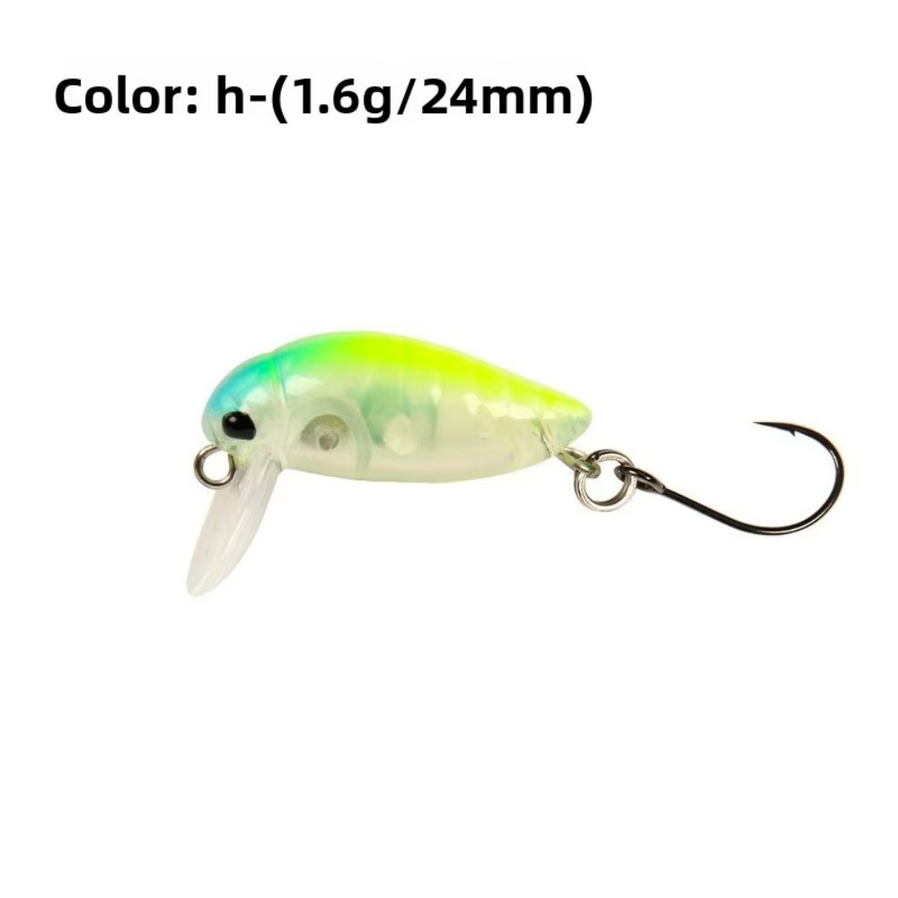 Señuelo minnow hundible para trucha con lengüeta ancha y cebo duro - imagen 2