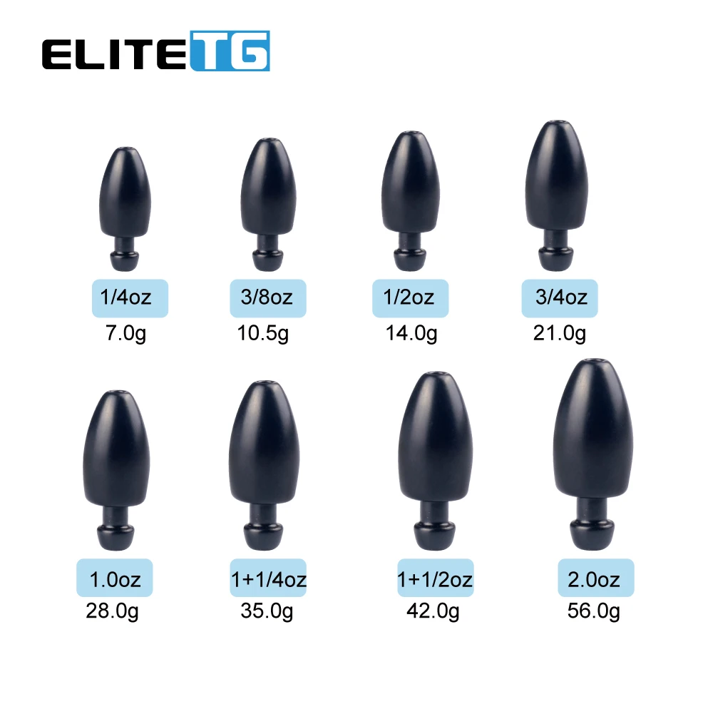 Pesos de tungsteno Elite TG alta resistencia – pesca en fondo - imagen 2