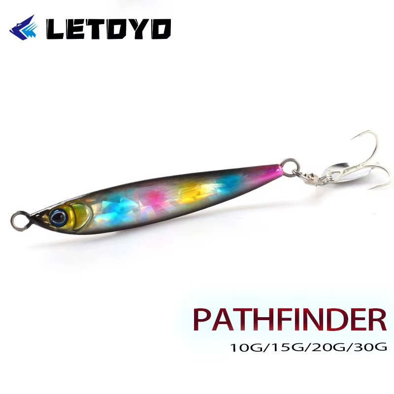 Señuelo Tail Spinner LETOYO Metal Jig – Largo Alcance para Mar