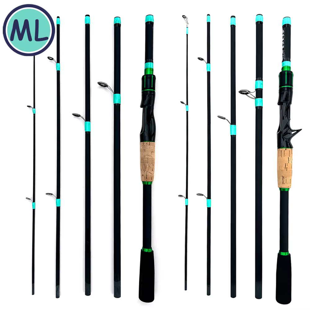 Caña Baitcasting Light Carbono 1,8m ML – Para Calamar y Pulpo - imagen 4