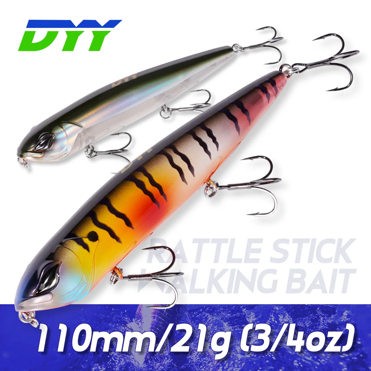 NOEBY Walker Stickbait walking dog flotante para lucio y lubina - imagen 4
