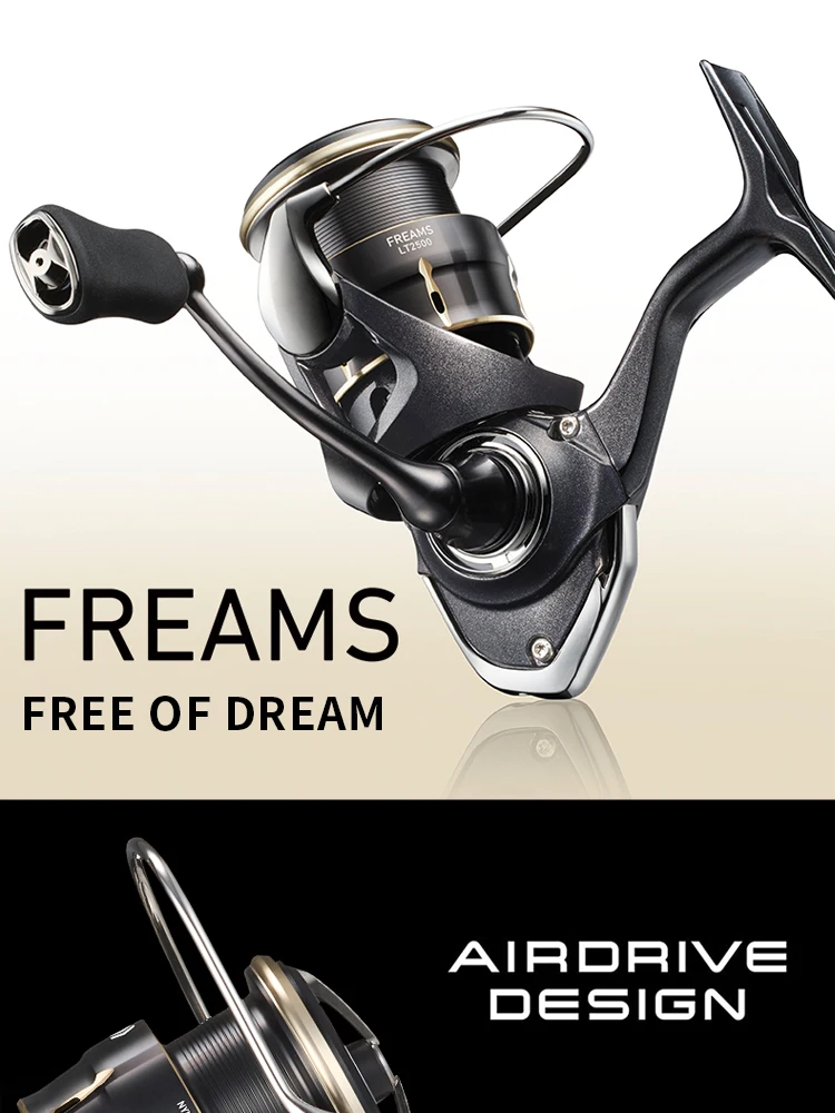 Carrete DAIWA FRAMS vista lateral