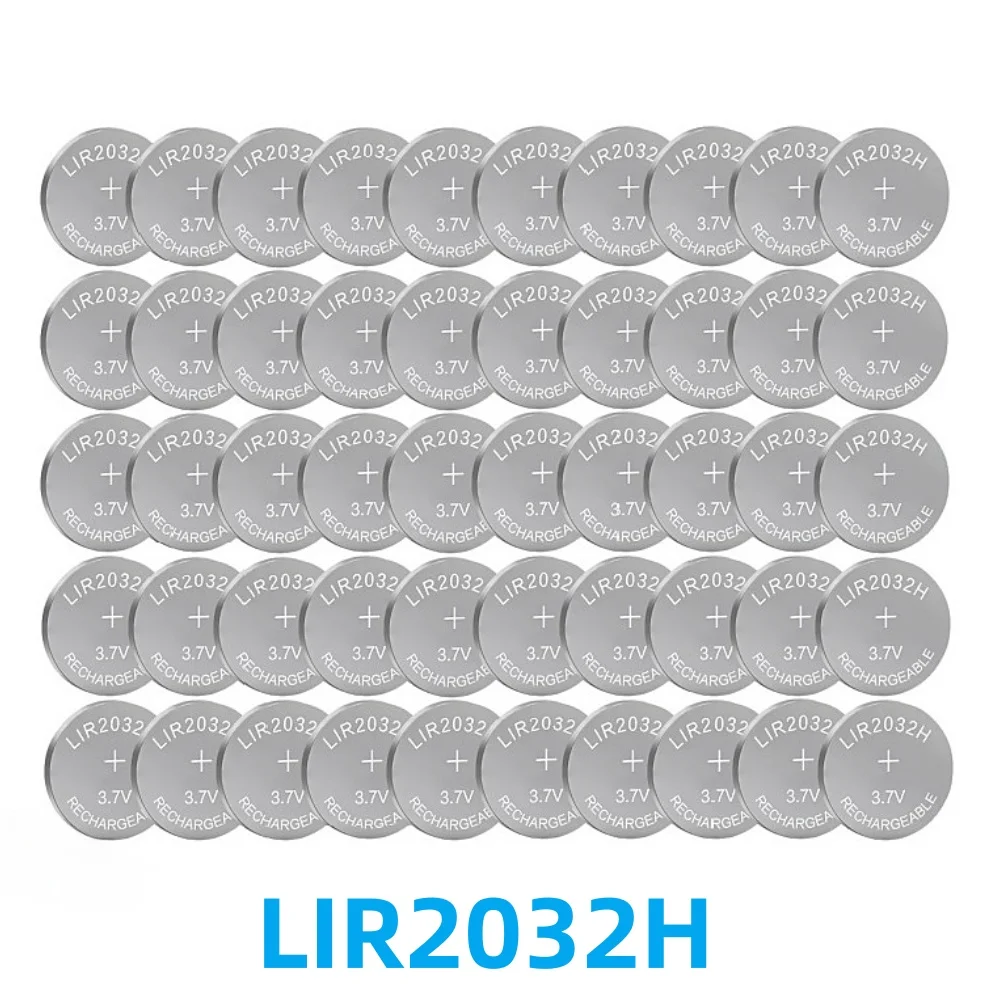 Batería botón recargable LIR2032H de alta capacidad
