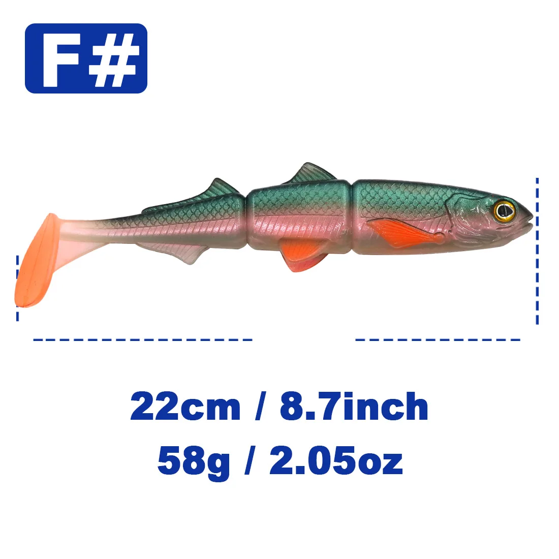 Conjunto de swimbaits