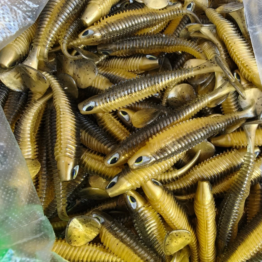 Swolfy Señuelos blandos con cola en T y swimbait para carpa - imagen 5