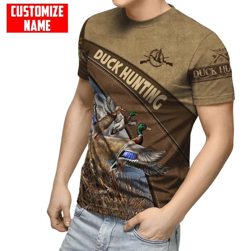 Camiseta de caza patos – Manga corta unisex - imagen 4