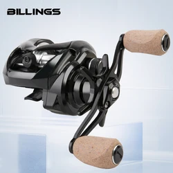 Carrete de Pesca BILLINGS con bobina de metal para agua dulce y salada
