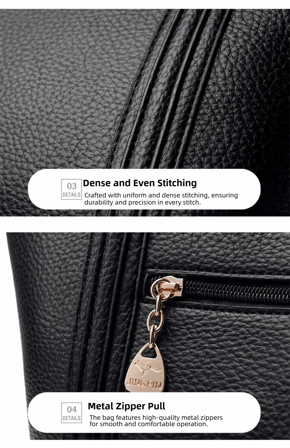 Textura tipo cuero en material PU