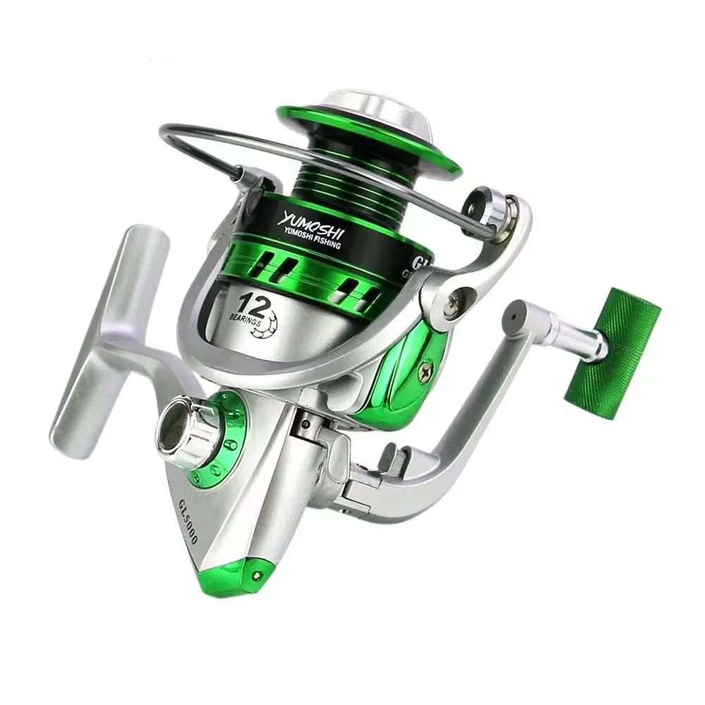 Carrete Spinning GL – Cuerpo metálico para lance largo