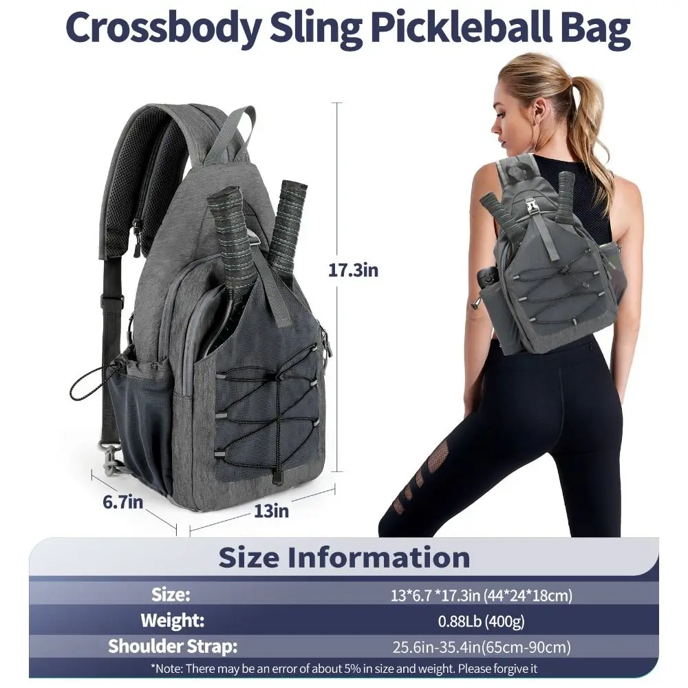 Mochila para raquetas de pickleball con gran capacidad
