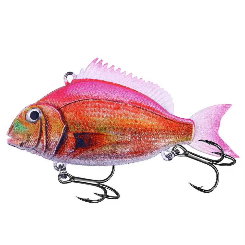 Señuelos VIB vibratorios hundidos para lubina – Diseño realista 6-9cm - imagen 2