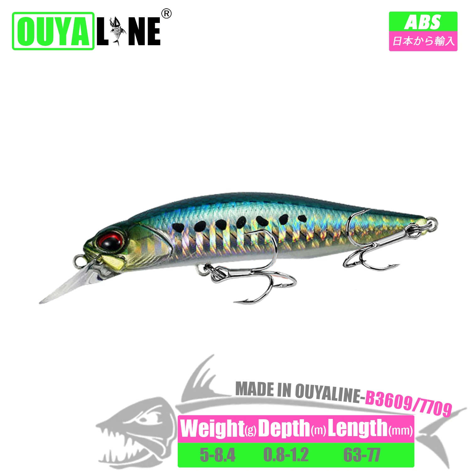 Minnow OUYALINE en acción