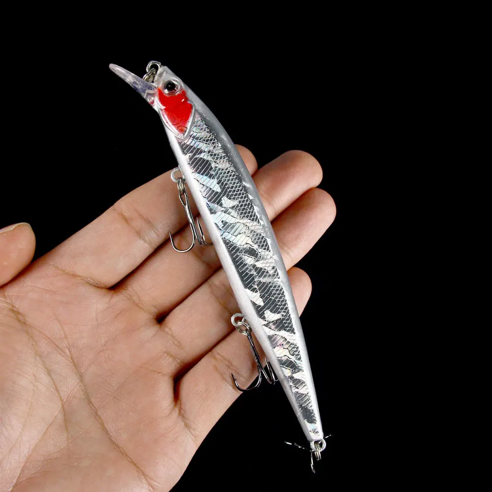 Jerkbait Minnow flotante de cebo duro Wobbler – acción de tirón