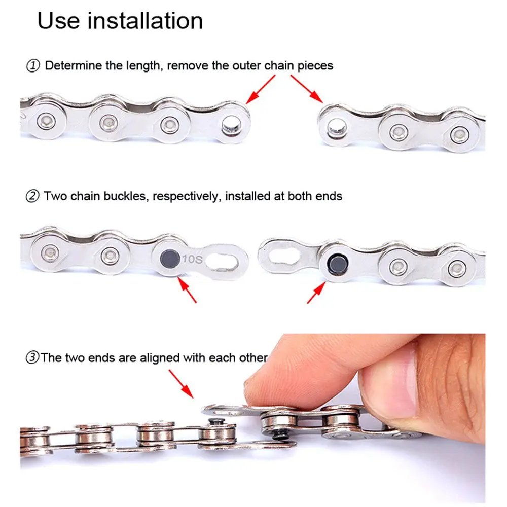 Road Magic Buttons conectores rápidos de cadena para bicicleta - imagen 2