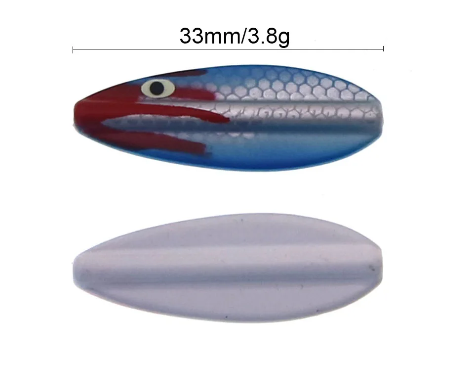Variación de colores disponibles del cebo