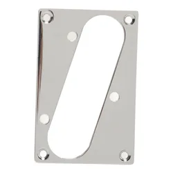 Marco de pastilla Telecaster de anillo plateado para guitarra eléctrica