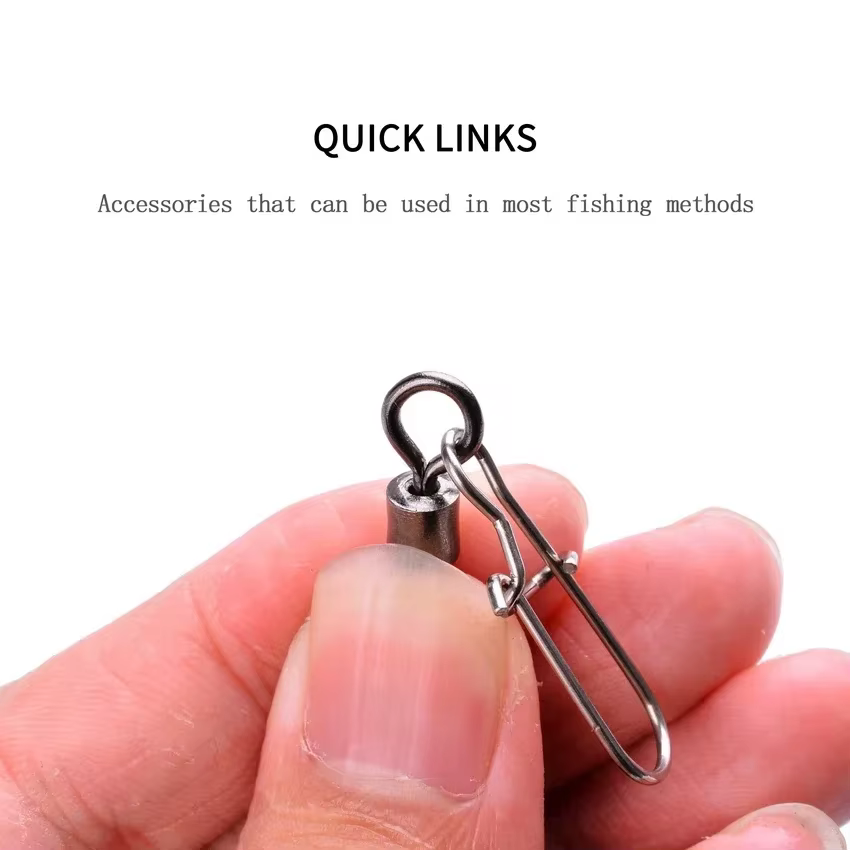 Anillo Giratorio Acero Inoxidable – Pin Connector para Señuelos - imagen 4
