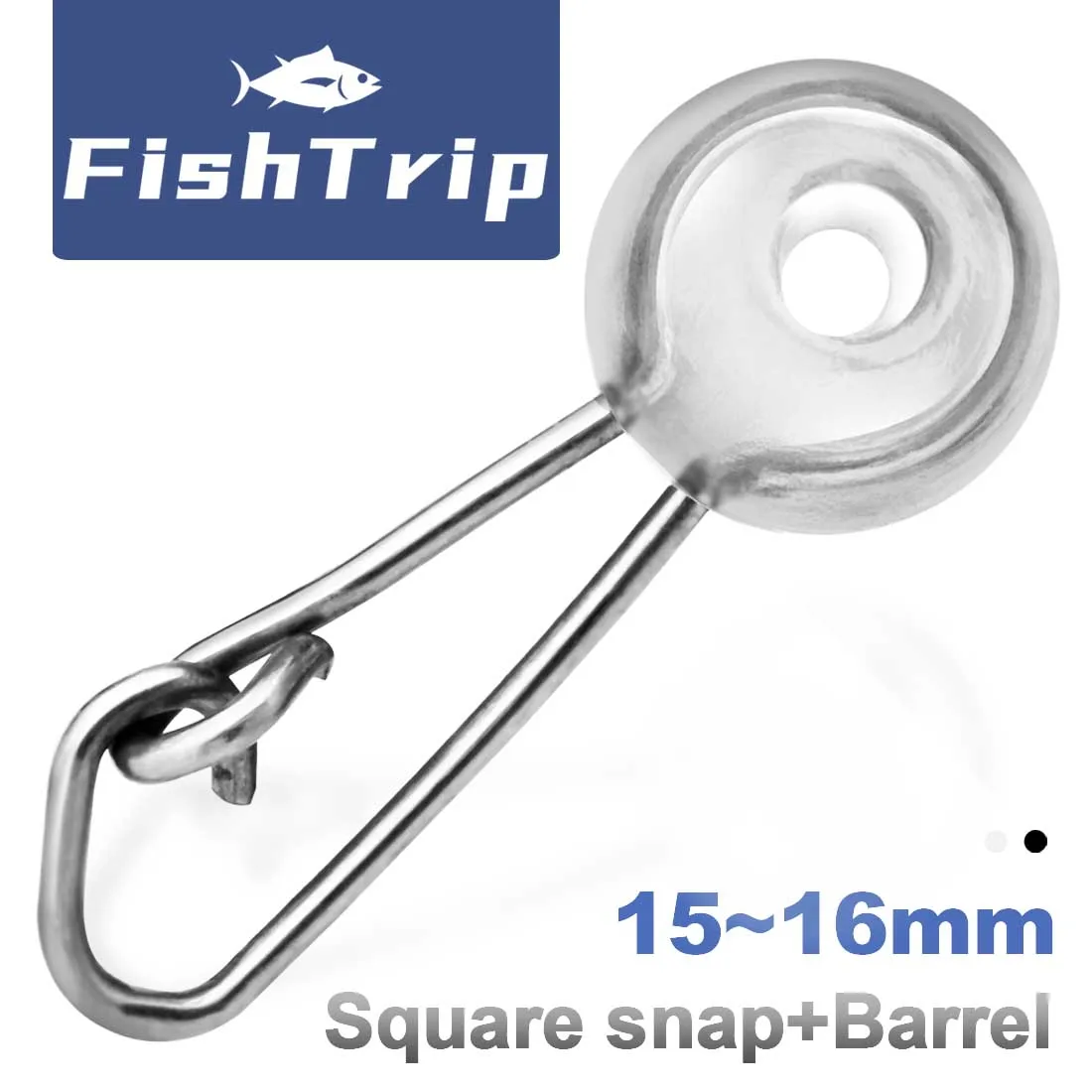 Snap Deslizante Duo Lock FishTrip – Para Pesca de Surf - imagen 2