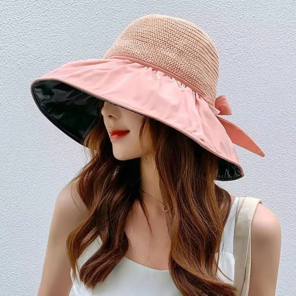 Sombrero de verano tipo pescador con ala ancha