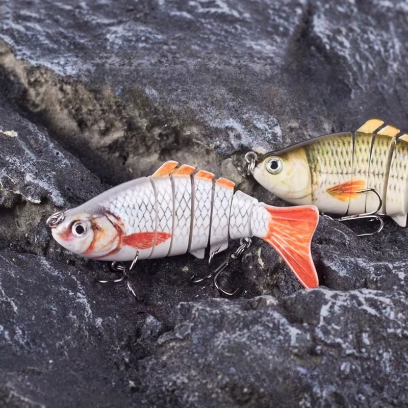 Señuelo articulado para lucio y black bass – Hundido y flotante - imagen 5